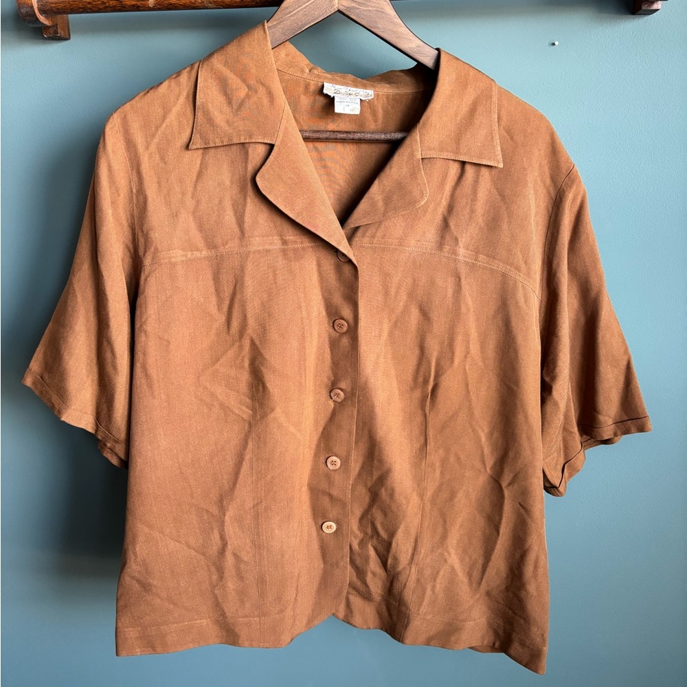 Vintage New York City Design Co. Silk Shirt